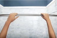 MOEN CSR2172CH curved Shower Curtain Rail Opened But Never Used