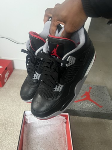 Nike air jordan bred - nike, 4