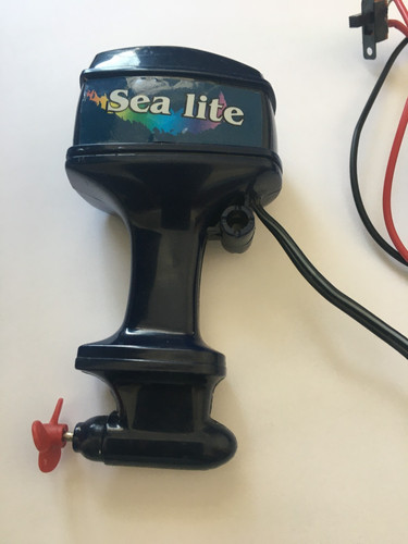 Toy electric outboard motor - outboard,