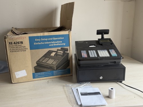 Sharp a207b electronic cash - sharp,