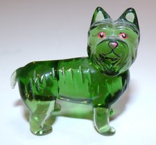 Green Miniature 2 1/4" Murano