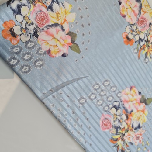 Floral paisley butterfly silk - butterfly,