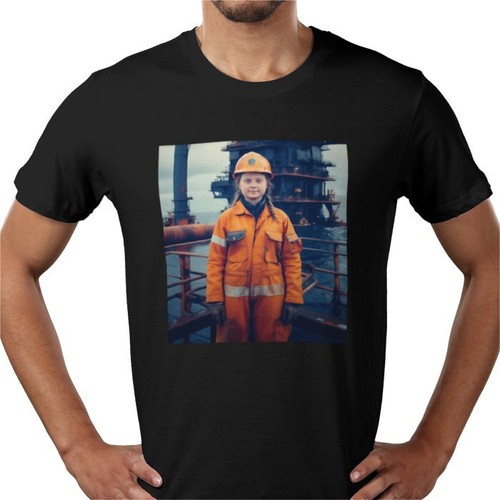 Greta thunberg oil rig parody - oil,