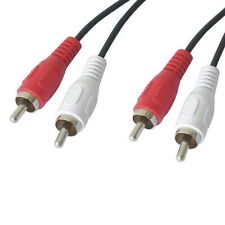 Twin RCA Cables 1.5m length -