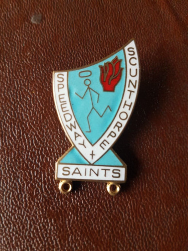 Speedway enamel metal badge - speedway, enamel/metal