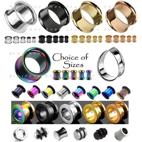 Double flare flesh tunnel - flare,