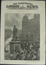 1902 William Gladstone Statue George Square Glasgow Page Illustrated Article