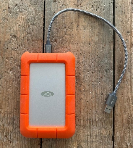 Lacie rugged 4tb usb shock - 4tb, usb-c