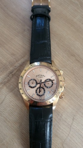 Rotary men watch rose - men's,