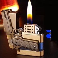 ✅Free Name Engrave✅ Christmas gift✅ Cigarettes lighter✅ Gas lighter ✅#344 Gas