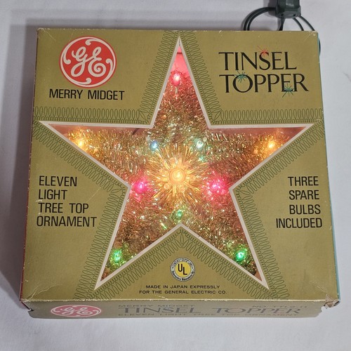 Merry midget tinsel - midget, topper