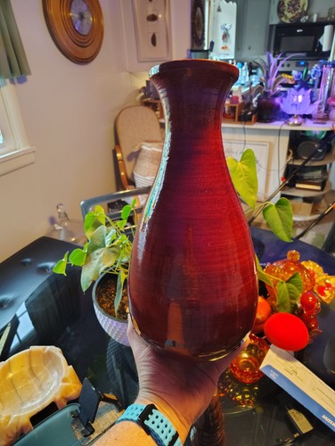Beautiful laquerware vase spun - laquerware,