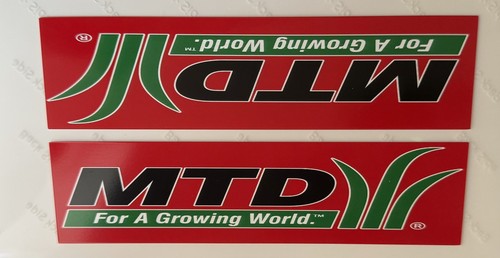 Mtd lawn mower stickers - mower,