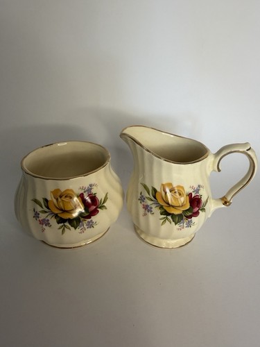 Sadler floral creamer sugar - creamer, &