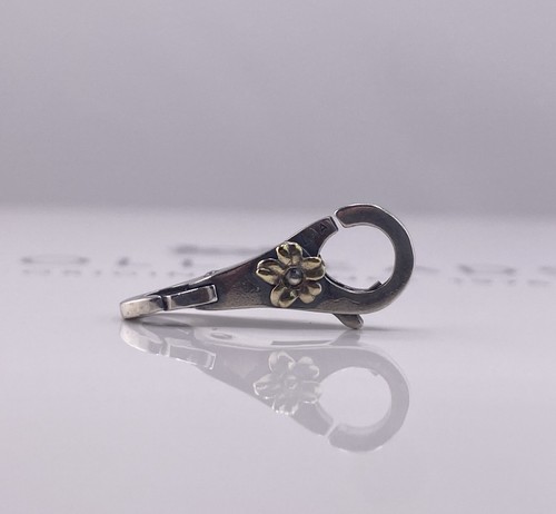 Trollbeads gold flower lock - gold,