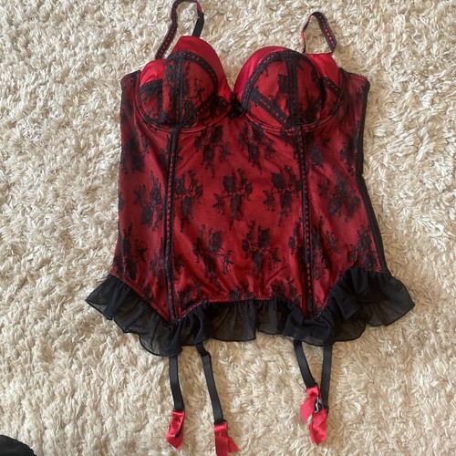 Lovely lace basque with - basque,
