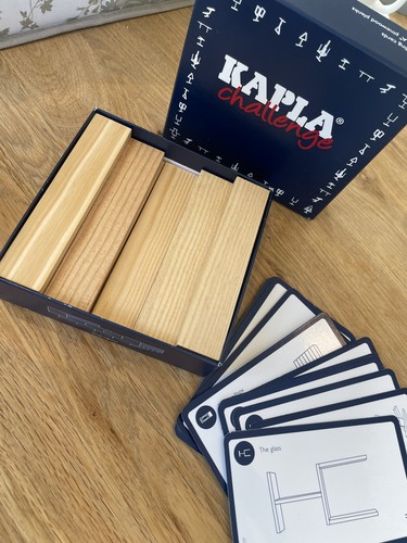 Kapla challenge wood building - challenge,