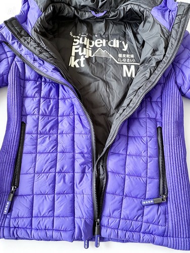 Superdry fuji hooded quilted - superdry,