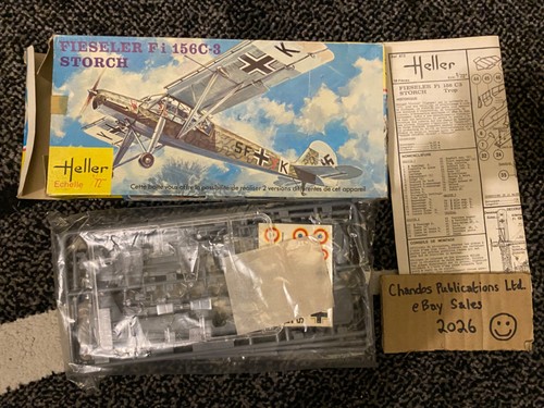 Heller fieseler 156c - heller, 1/72