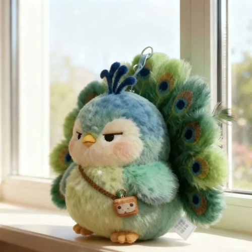 2026 green peacock - 2026, plush