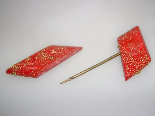 Vintage 1940 red gold - vintage,