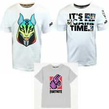 Boys Girls Fortnite T-Shirt Top Ninja Age 9 10 13 14 Years