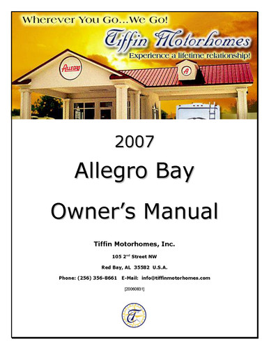 2007 tiffin allegro bay - 2007,