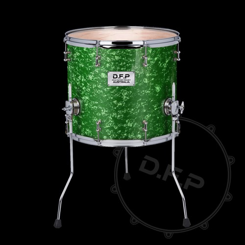 Dfp drum wrap green marine - dfp,