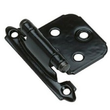 Cabinet Snap Hinges Amerock style Black, Chrome, Antique & Brass Plated & Screws