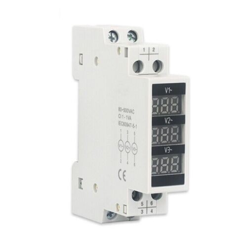 500v digital din rail - din,