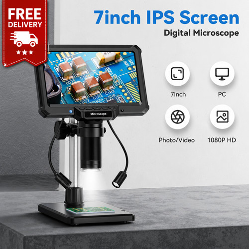 7inch digital microscope 1200x - digital,