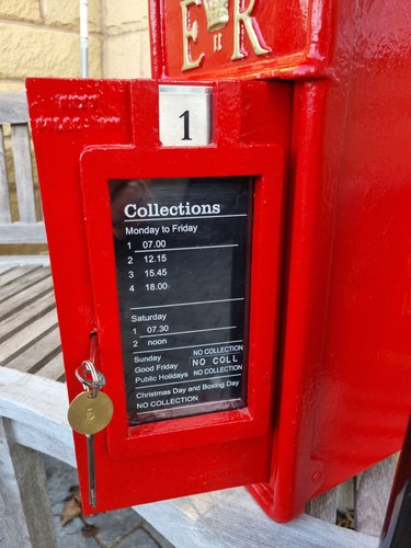 Royal mail red post box - royal,