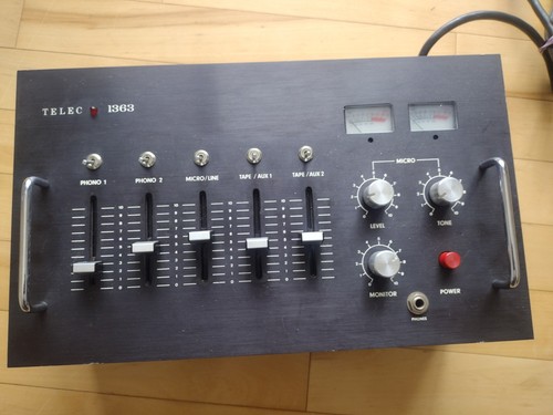 Vintage telec 1363 preamp - telec,