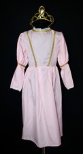 Girls Tudor Queen Costume Pink