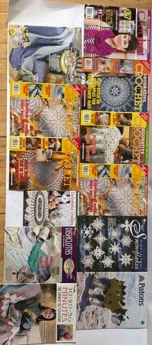 Lot crochet magazines - crochet,