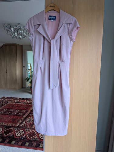 Pink vintage style dress - pink, by