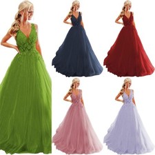 Women's Long Tulle Ball Gown