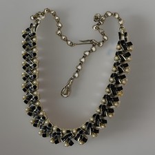 Corocraft Faux Pearl & Black