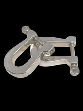Solid Silver Shirt Shackles by