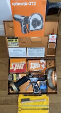 Spit Matic GT2 Nail Gun/ Fixing Tool In Case, Nails, Pins, Butt Heads, Oil Etc