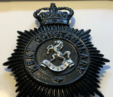 Kent Police Night Helmet Plate Obsolete