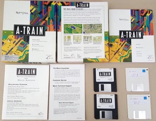 Train 1992 artdink - ©1992, maxis