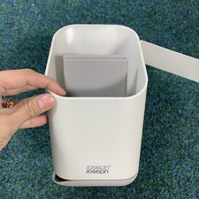 Joseph Joseph Duo Cutlery Drainer and Organiser with Knife Slot - Grey