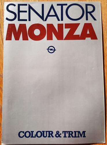 Opel senator monza colours - monza,
