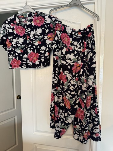 Vintage two piece culottes - piece,