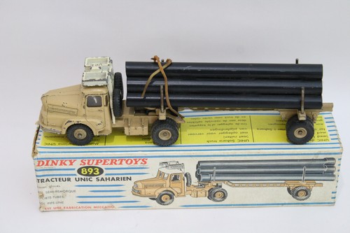 French dinky toys 893 tracteur - french,