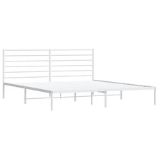 Metal Bed Frame with Headboard