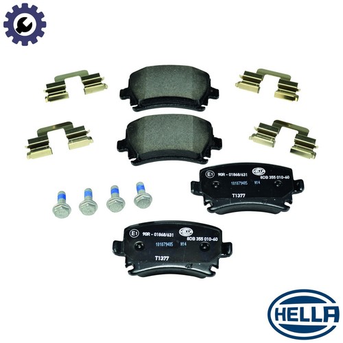 Brake pad set disc - brake,