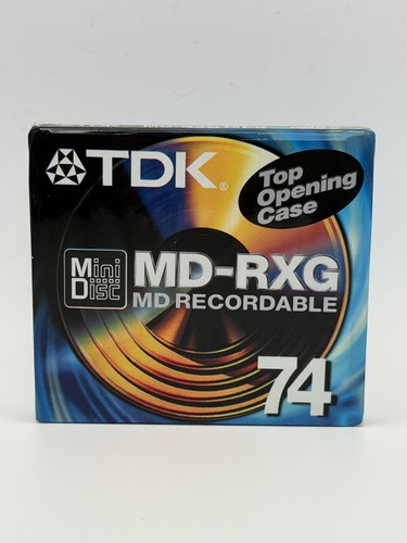 Tdk minidisc rxg 74 - minidisc,