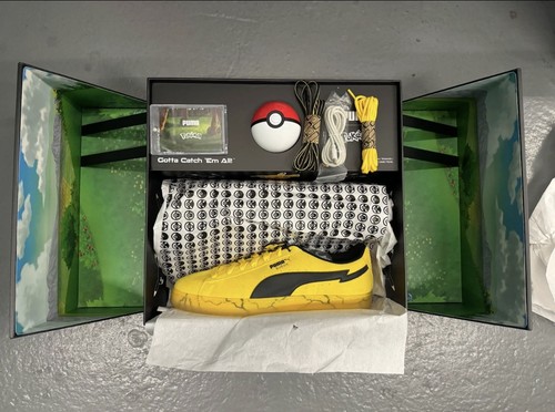 Pokemon puma suede - x, pikachu